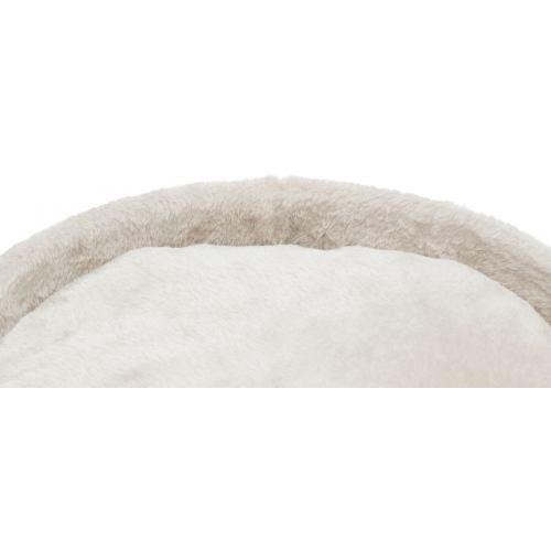 Дряпка Trixie Башня Ria для кошек, сизаль/плюш/флис, 37х37 см (светло-серый/натуральный) Киев - изображение 4