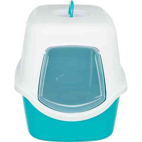 Туалет Trixie Vico для кошек, с колпаком-крышкой, дверцей и ручкой, 40х40х56 см Винница