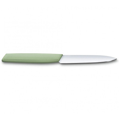 Кухонний ніж Victorinox Swiss Modern Paring 10см Green (6.9006.1042) Вінниця - фото 2