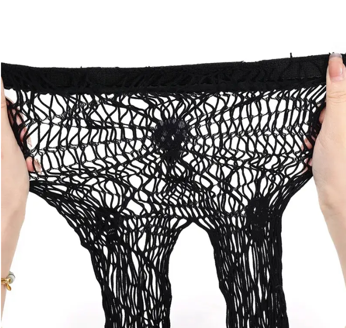 Колготи з черепами жіночі one size чорний Київ - фото 4