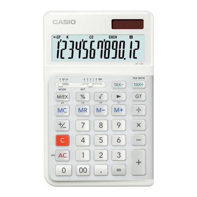 Калькулятор Casio JE-12E-WE-WA-EP, белый (CALC-CAS-JE-12E-WE-W) Винница - изображение 2