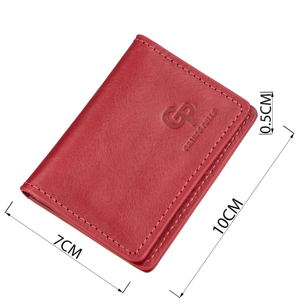 Обкладинка для водійських прав шкіряна GRANDE PELLE 11188 Червона Київ - фото 4