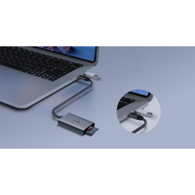 Зчитувач флеш-карт TP-Link USB-C to SD/TF (UA440C) Вінниця - фото 12