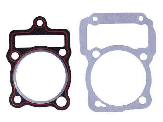 Прокладка цилиндра + кольцо глушителя мотоцикл СG250 Мукачево