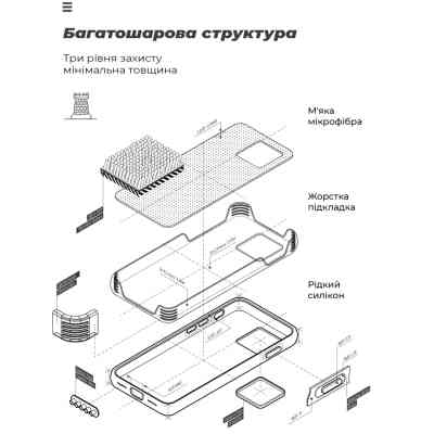 Чохол до мобільного телефона Armorstandart ICON Case Xiaomi Redmi 10 5G/11 Prime 5G/Note 11E 5G Black (ARM61851) Вінниця