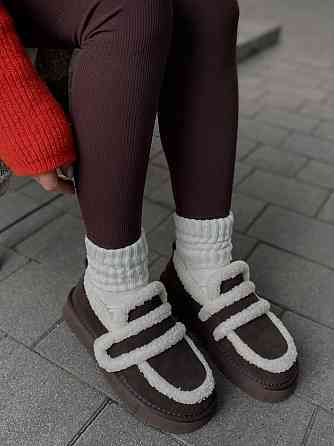 Уги жіночі ITTS 5269-41 коричневі (зима, замша натуральна) (6025) 40 Коломыя