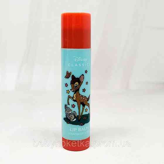 Дитячий бальзам для губ з ароматом Полуниці Disney Lip Balm Set Львів