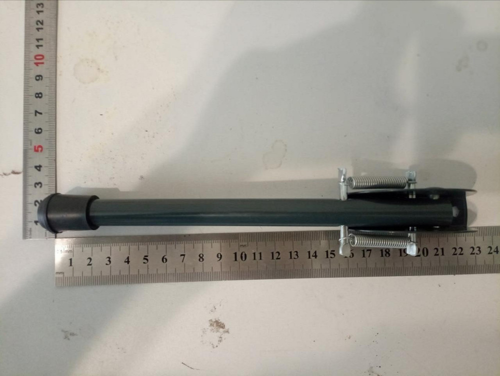 Підпора-ніжка дверна довжиною 210 діаметром 14 мм чорного кольору Київ - фото 1