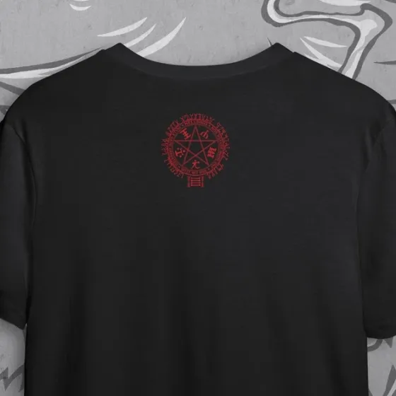 Футболка для подростка мальчика с принтом Хелсинг Black Edition Размер 160 Anime10007 Днепр