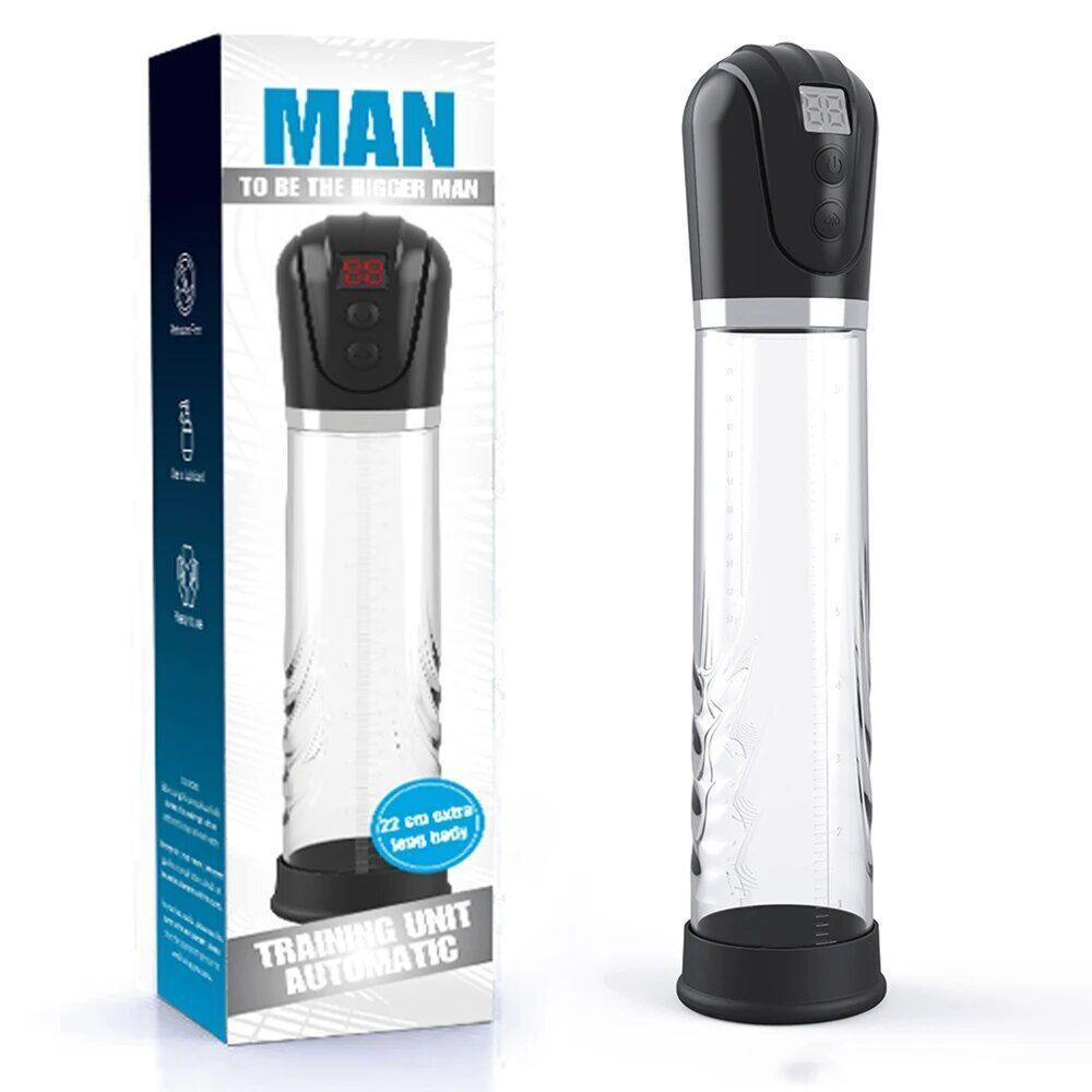 Автоматическая вакуумная помпа Men Powerup – MAN Training Unit Automatic Sex Aura Киев - изображение 6