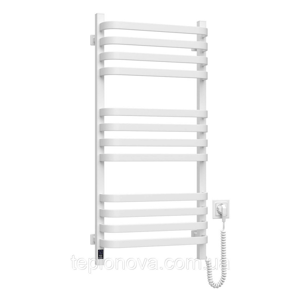 Сушарка для рушників електрична Navin Stugna 480х1000 Sensor права біла Чернівці - фото 2