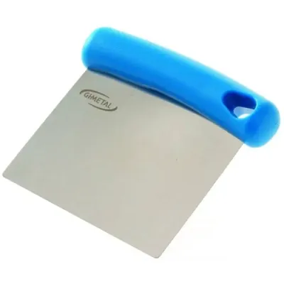Скребок кондитерский Gi.Metal 8х11,5 см н/ж, ручка з пластику (AC-TPF11) Винница