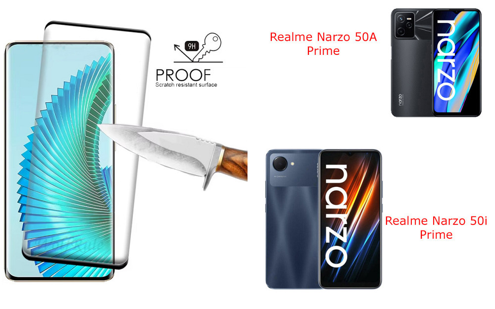 Захисне скло HyperGlass Pro для Realme Narzo 50A Prime, Narzo 50i Prime – максимальна чутливість та захист Київ - фото 1