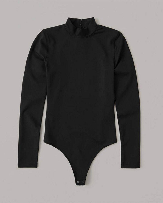 Женский теплый базовый боди с горловиной и вырезами для пальчиков микродайвинг на флисе Одесса - изображение 3