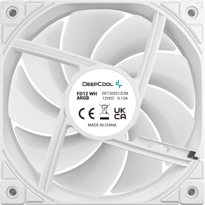 Кулер для корпуса Deepcool FD12 ARGB WH (R-FD12-WHAPN1-G) Винница - изображение 7