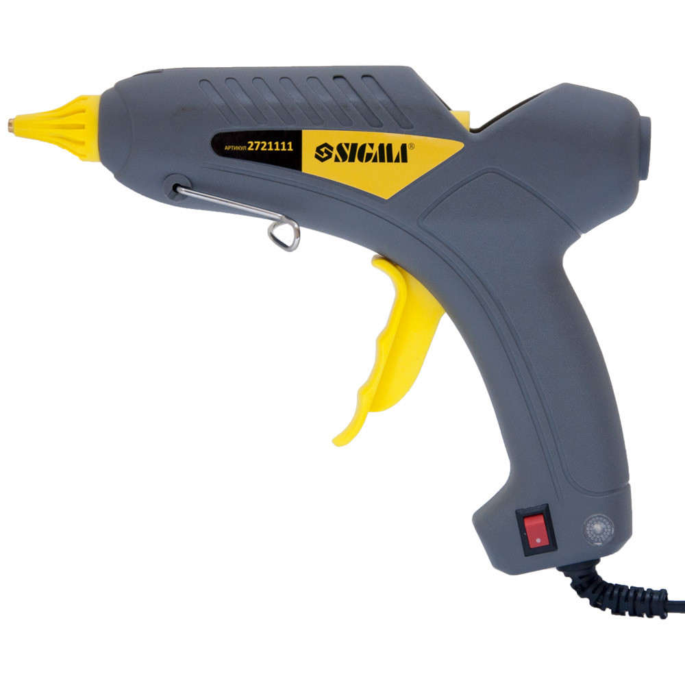 Sigma Пистолет термоклеевой Ø11.2мм 150(200)Вт SIGMA (2721111) Киев - изображение 1