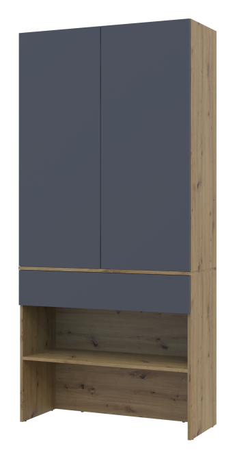 Прихожая Doros Сплит 94х39х200 см Дуб артизан/Графит (DRS-011469) Днепр - изображение 1