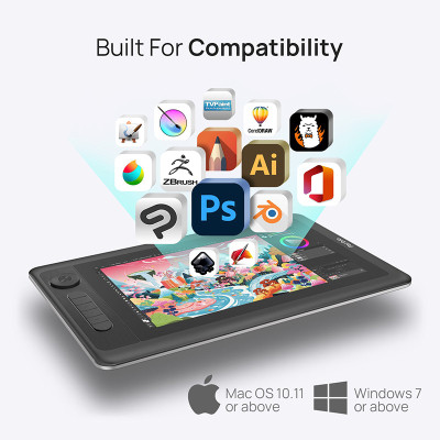 Графічний планшет Parblo Coast 12 Pro Gen2 (COAST12PROG2) Вінниця - фото 10