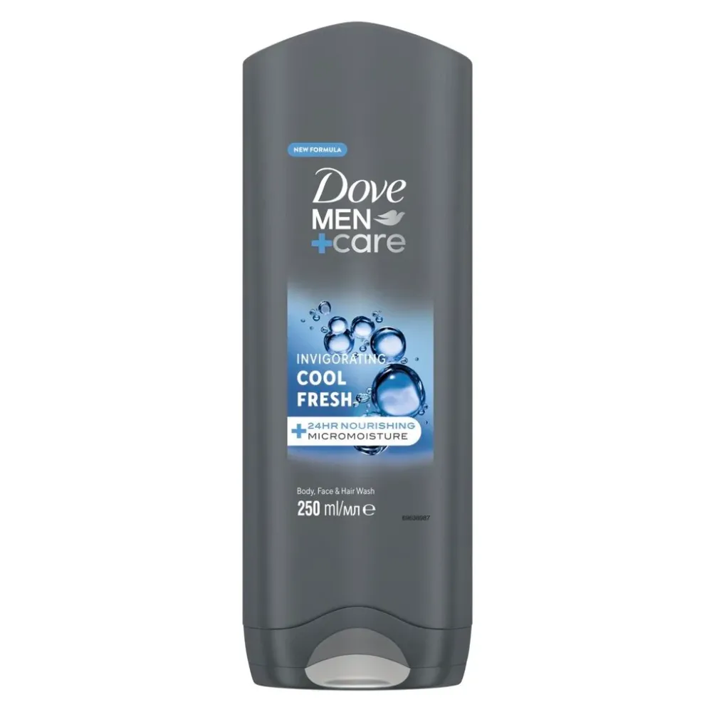 Dove гель для душа men+care прохладная свежесть 250 мл Киев - изображение 1