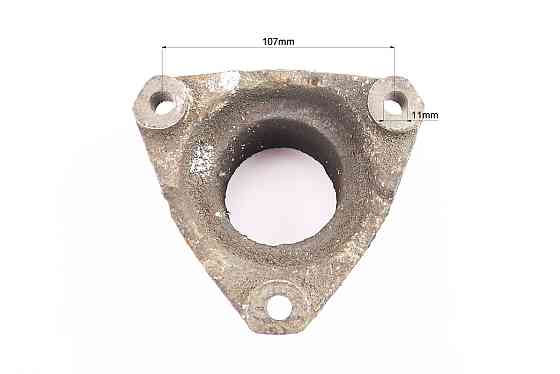 Шків 3-х пазний D-100mm (три пази під ремінь SPB) Lотв.-107mm (можливий незначний дефект фарбування, лиття) Київ