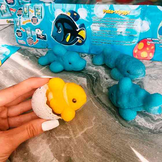 Іграшка, що зростає, в яйці «Ocean Eggs» - Повелителі океанів і морів Дніпро