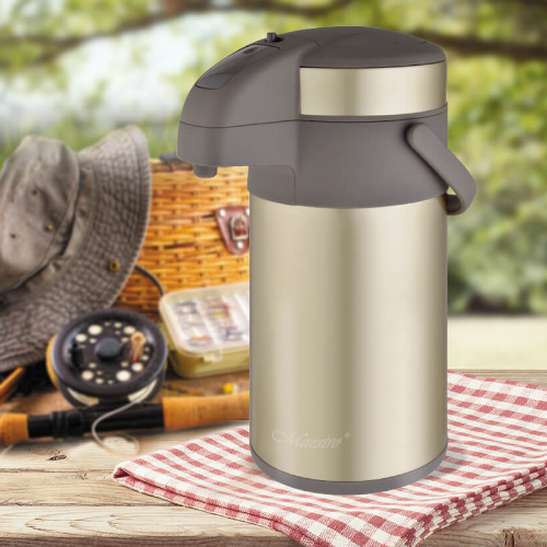 Термос 4000мл з повітряною помпою Maestro MR-1637-400 Житомир - изображение 5