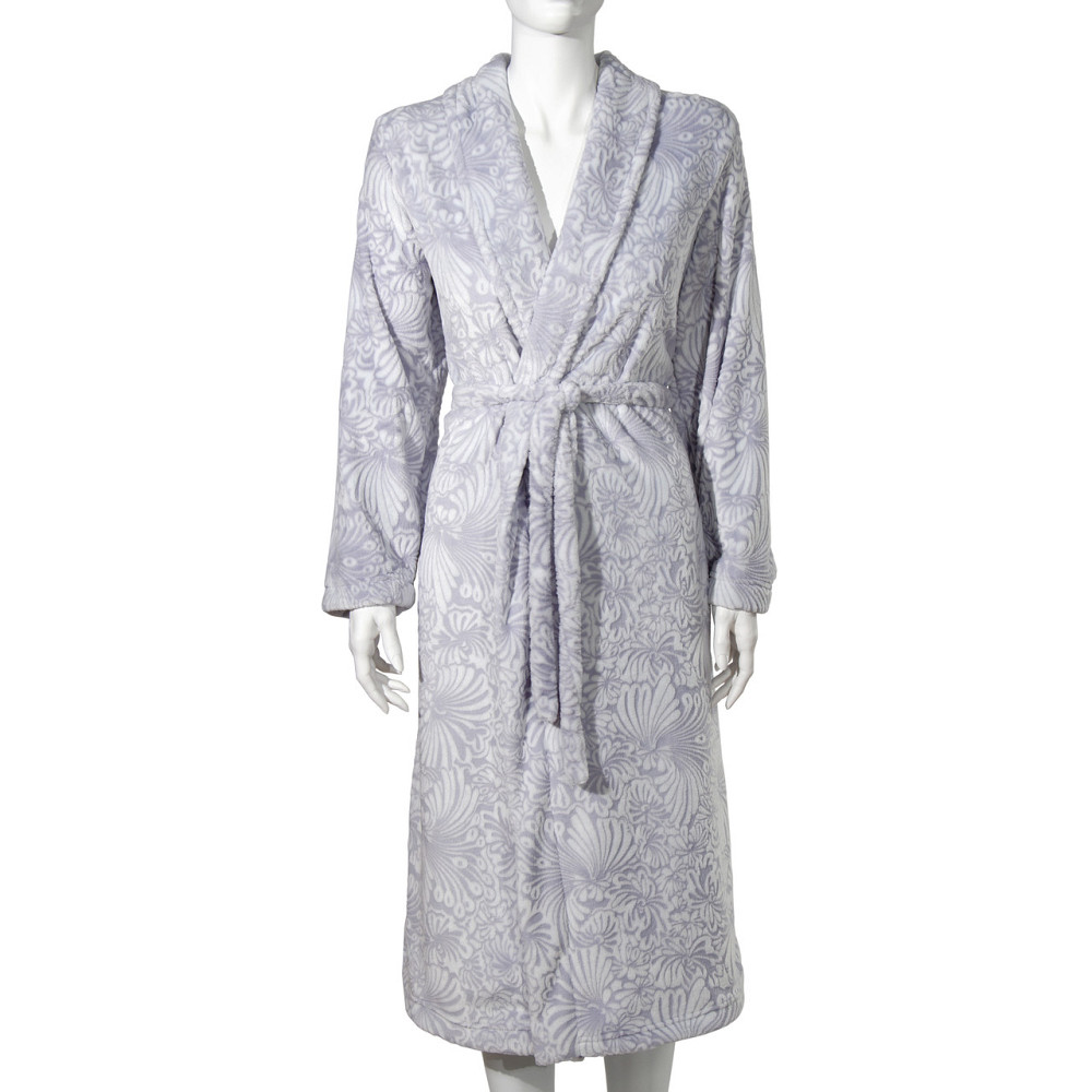 Флисовый халат с узорами и карманами Киев - изображение 1