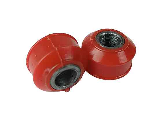 Сайлентблок наконечника рейки 2110-2112, 2170-2172, 1117-1119 поліуретан червоний гранатка (к-кт 2 шт) внутрішнього Мукачево