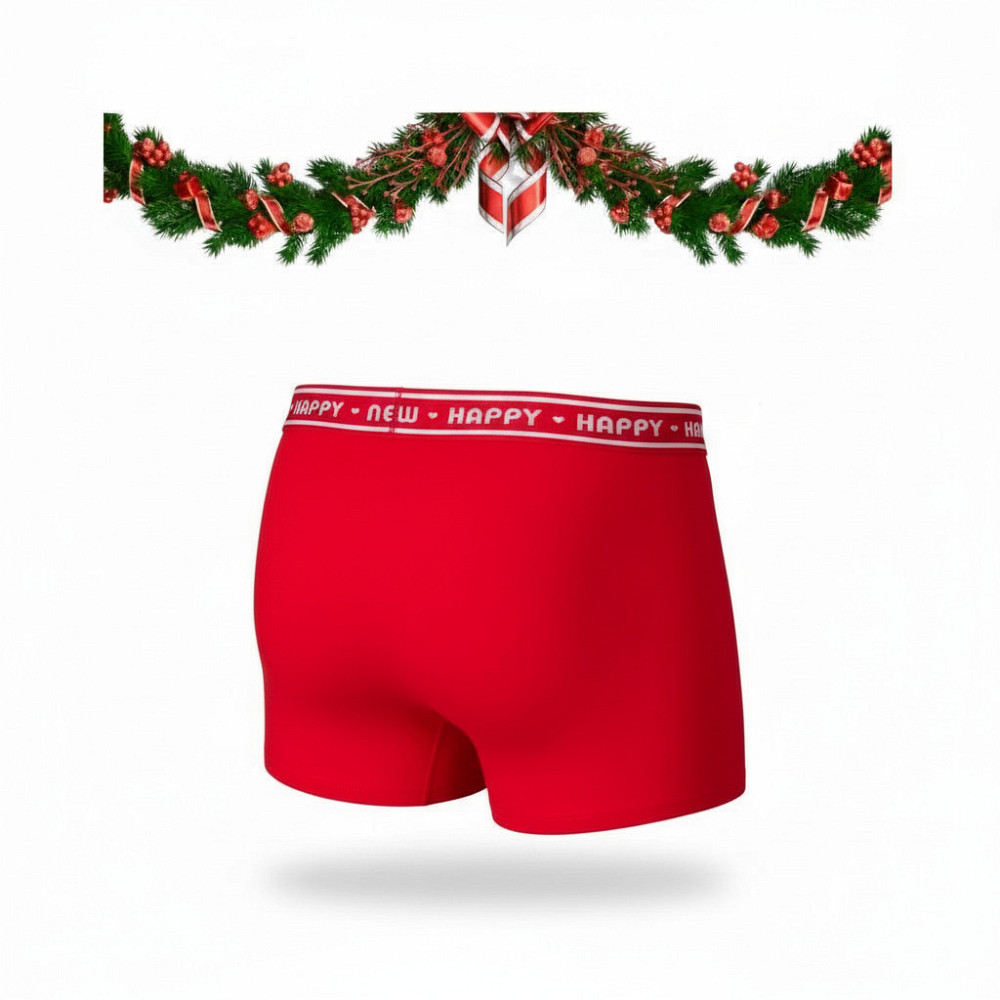 Мужские трусы боксерки новогодний принт Харьков - изображение 2