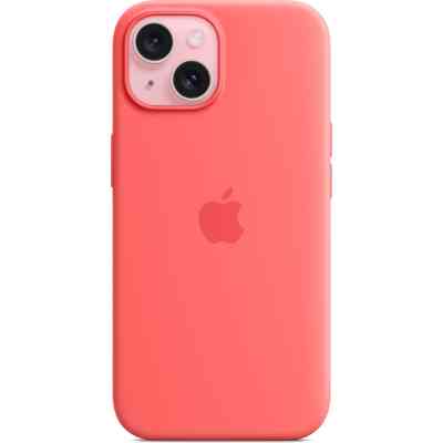 Чехол для мобильного телефона Apple iPhone 15 Silicone Case with MagSafe Guava (MT0V3ZM/A) Винница
