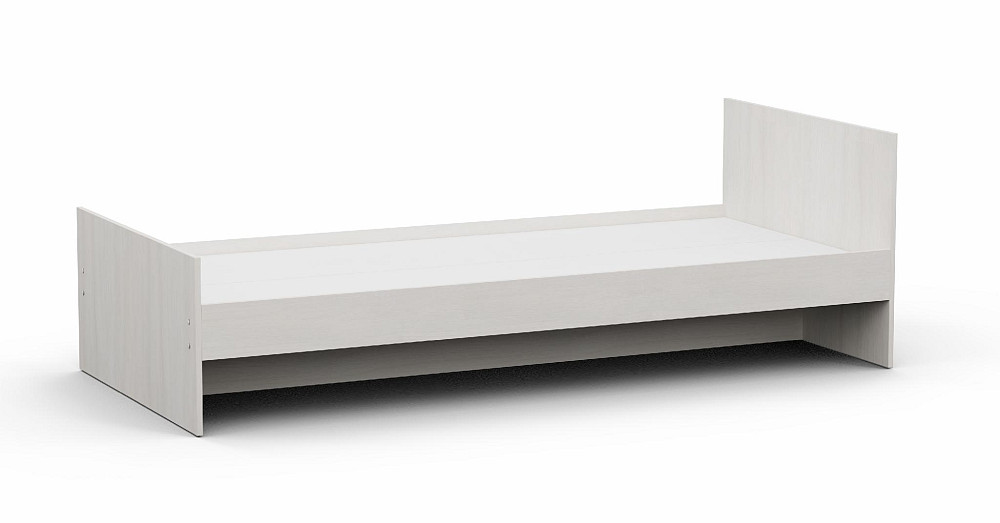 Ліжко односпальне L-12, Дуб Шамоні Світлий, 2032х932х650 Львів - фото 1