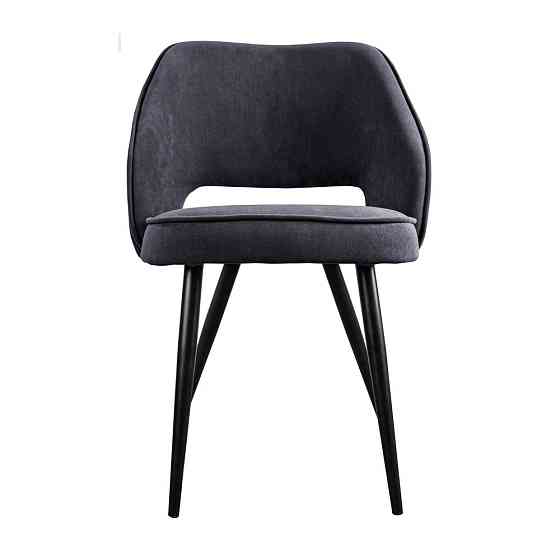 Стілець крісло м'який MarvelDesign Simple 54 округлі ніжки Сірий Київ