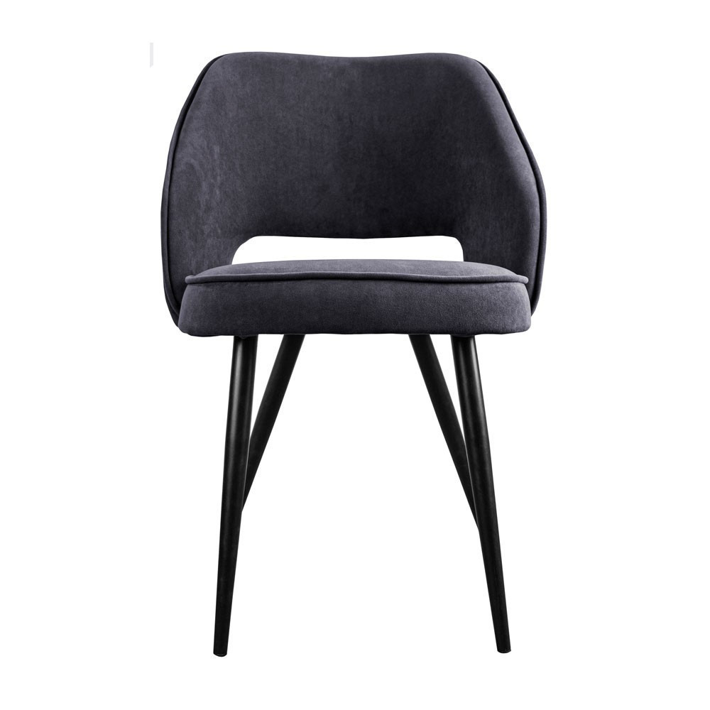 Стул кресло мягкий MarvelDesign Simple 54 округлые ножки Серый Киев - изображение 2