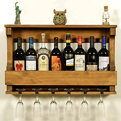 Настінна винна полиця "Мацумото" сієна Миколаїв - фото 1