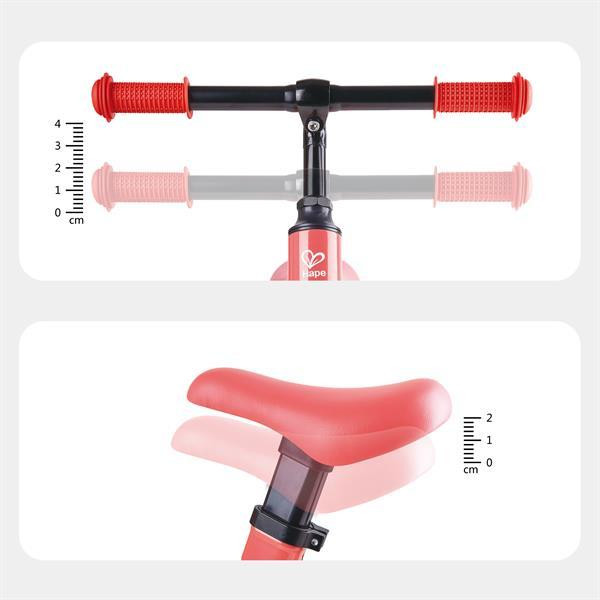 Біговел Hape Нове дослідження двоколісний 12" рожевий (E8653) Харків - фото 14