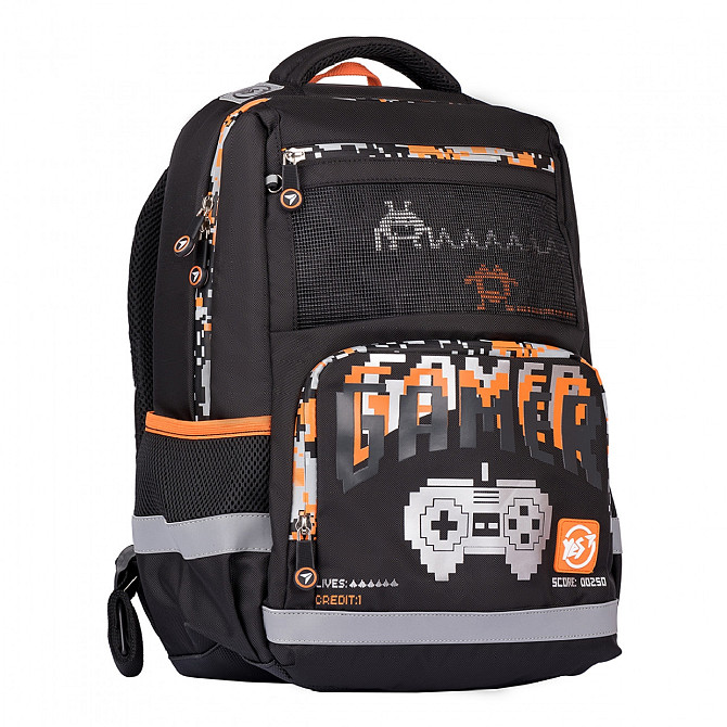 Рюкзак шкільний "Yes" S-50 557997 "Gamer" чорний, шт Київ - фото 1