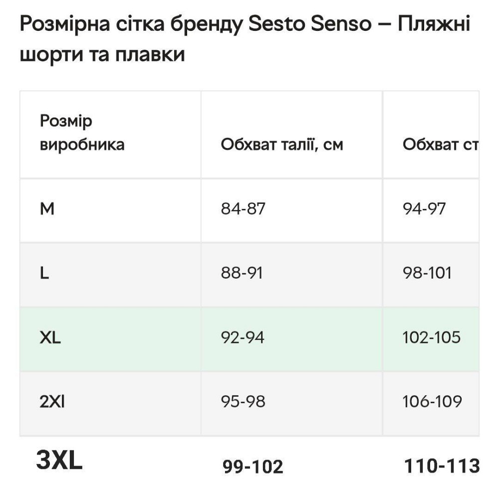 Чоловічі плавки для купання та відпочинку sesto senso 402 темно-сині L Славута - фото 7