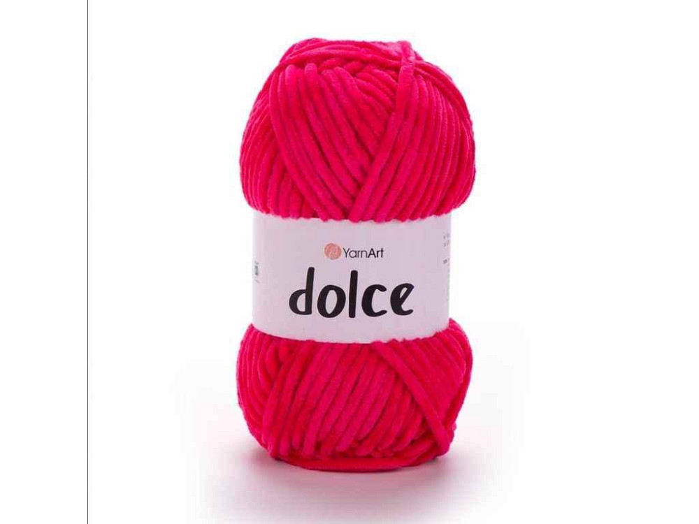 Пряжа Dolce малиновый 100% микрополиэстр 120м 100г 5шт/уп 759 ТМ YarnArt Киев - изображение 1