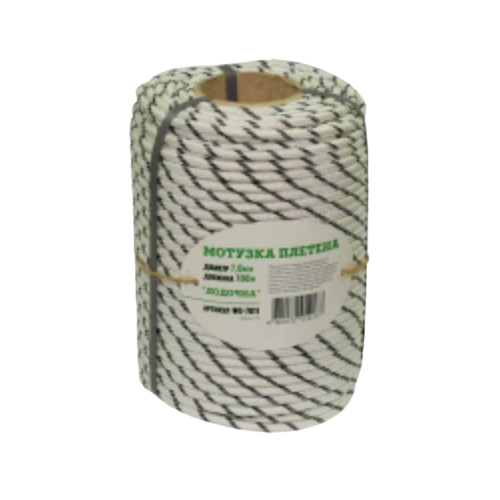 Мотузка лодочна плетена d7мм 100м ЧС Житомир - фото 1