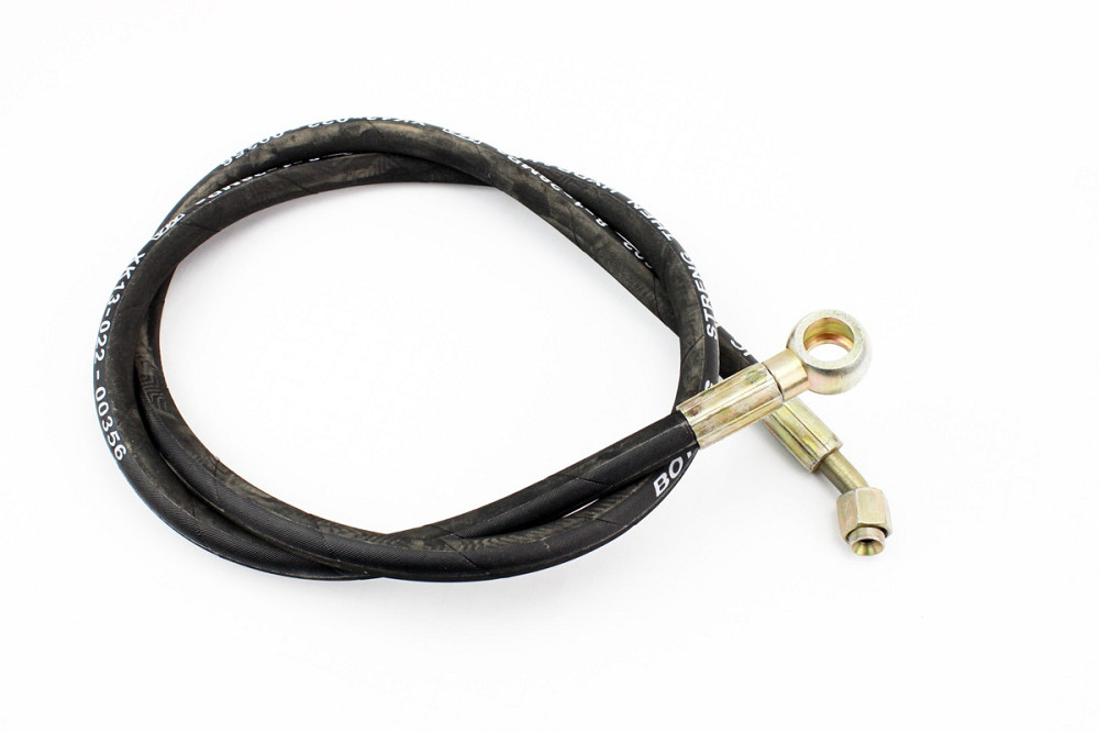 Шланг гідравлічний (L-148см, фітінг1 під болт D-18mm, фітінг2 30град, гайка М16) Киев - изображение 1