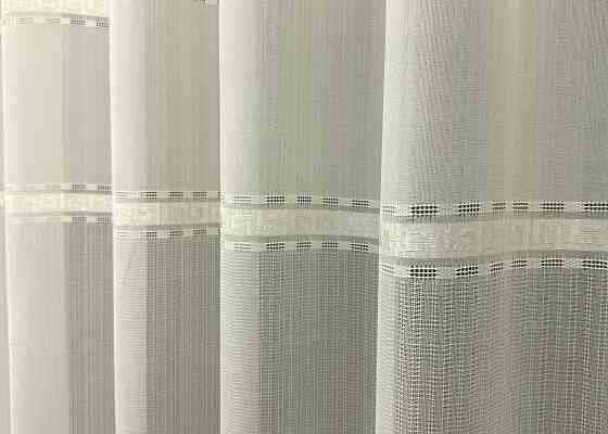 Тюль льон "Мережка" колір кремовий 1722т Київ
