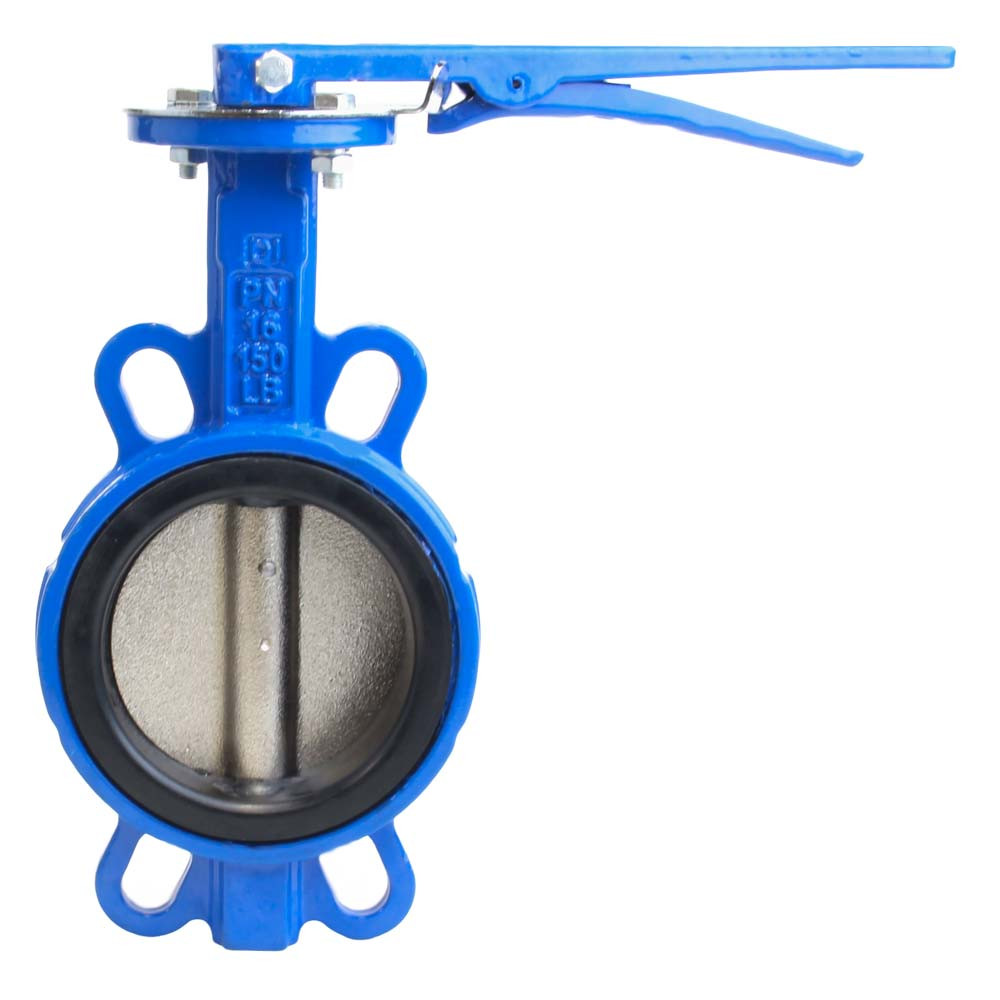 Flora Затвор межфланцевый «баттерфляй» 4'' корпус чугун (GGG50) диск чугун (GGG50) EPDM PN16 FL Коломия - фото 3