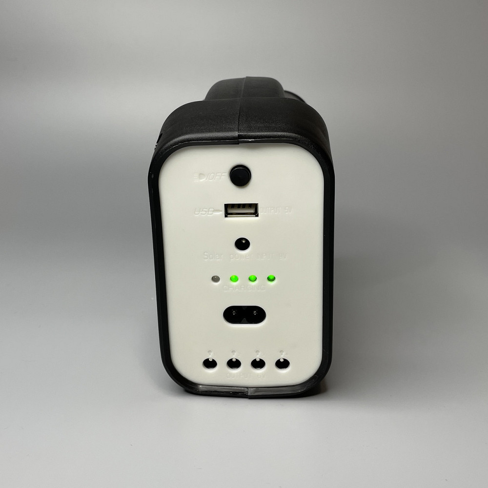 Потужна сонячна станція GDLite 3 PLUS + Power Bank + лампи 4 режима роботи Чернівці - фото 5