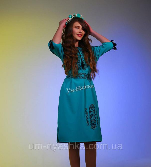 Жіноча вишита сукня Надія Кривий Ріг - фото 1