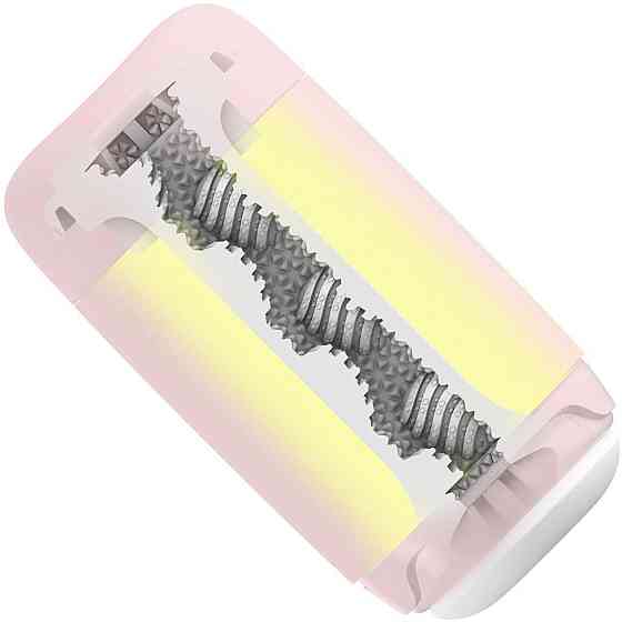 Мастурбатор TENGA PUFFY Strawberry Pink , ультрамягкий материал, многоразовый, сквозной Sex Aura Киев