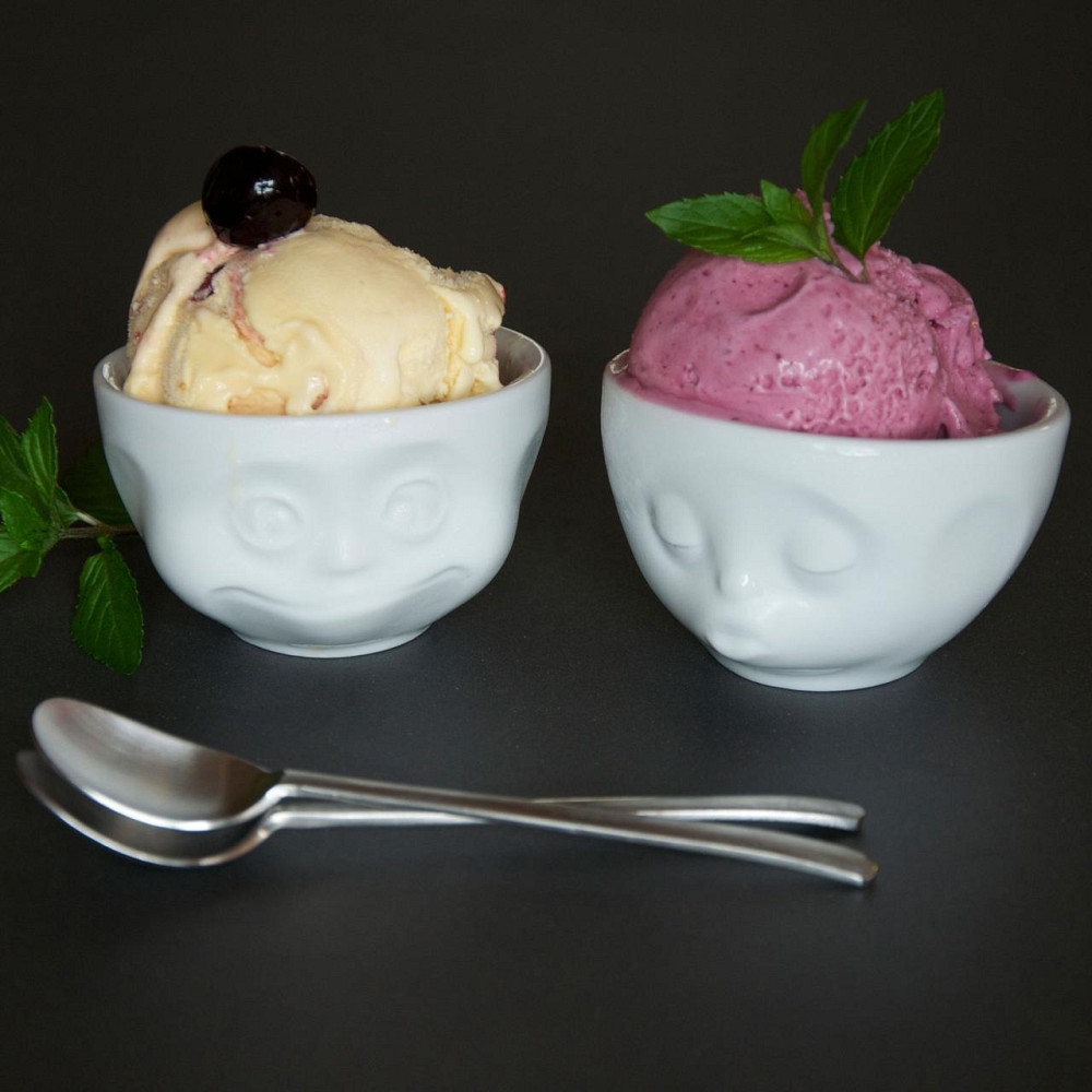 Набор фарфоровых пиал Смех и Вкуснятина Tassen (2 пиалы по 100 мл) Белый Киев - изображение 3