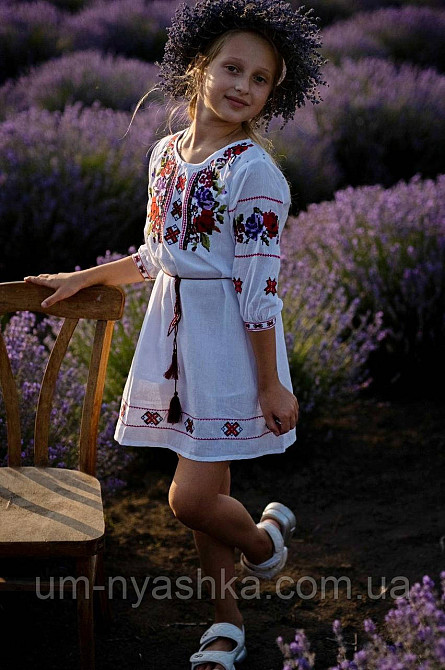 Дитяча вишита сукня натуральна тканина Кривий Ріг - фото 6