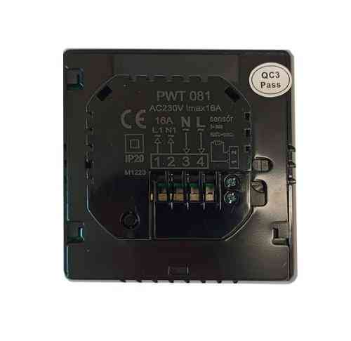 Терморегулятор програмований In-Therm PWT 081 WI-FI Чорний Київ