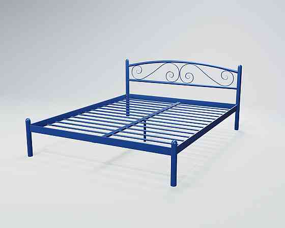 Кровать двухспальная ViolaDesign 120х200 синий Киев