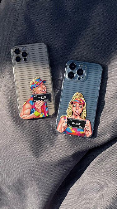 Парные Премиум чехлы на Iphone ,Xiaomi , MEIZU ,HUAWEI и Samsung | Barbie и Ken Черновцы - изображение 3